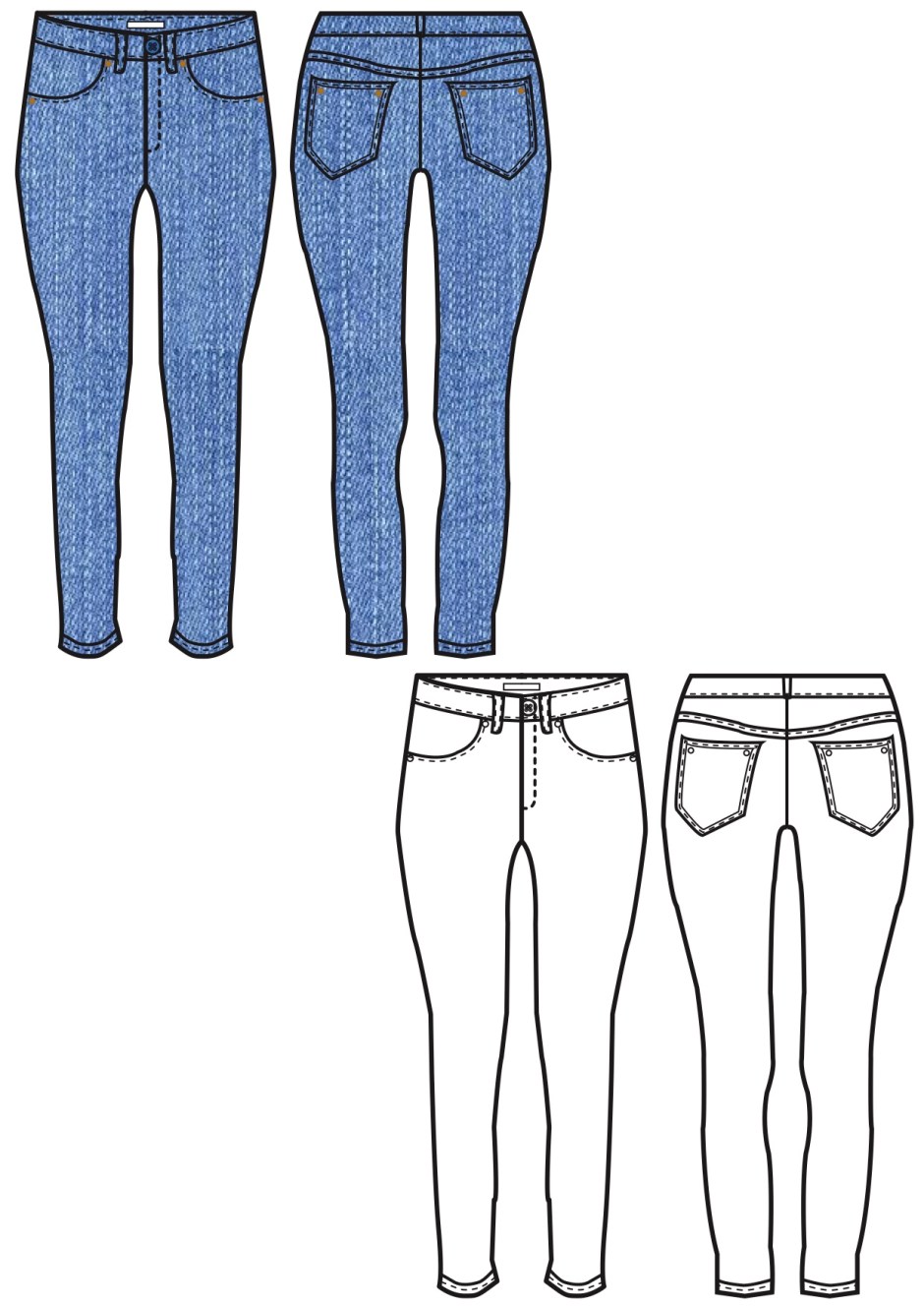 Jeans (Blank and Denim Swatch Applied) copy